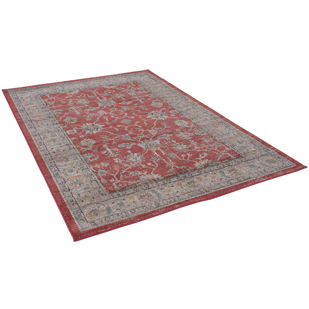INDOOR OUTDOOR TEPPICH LAGOS VINTAGE - Rot, Textil (160/230cm) - Pergamon