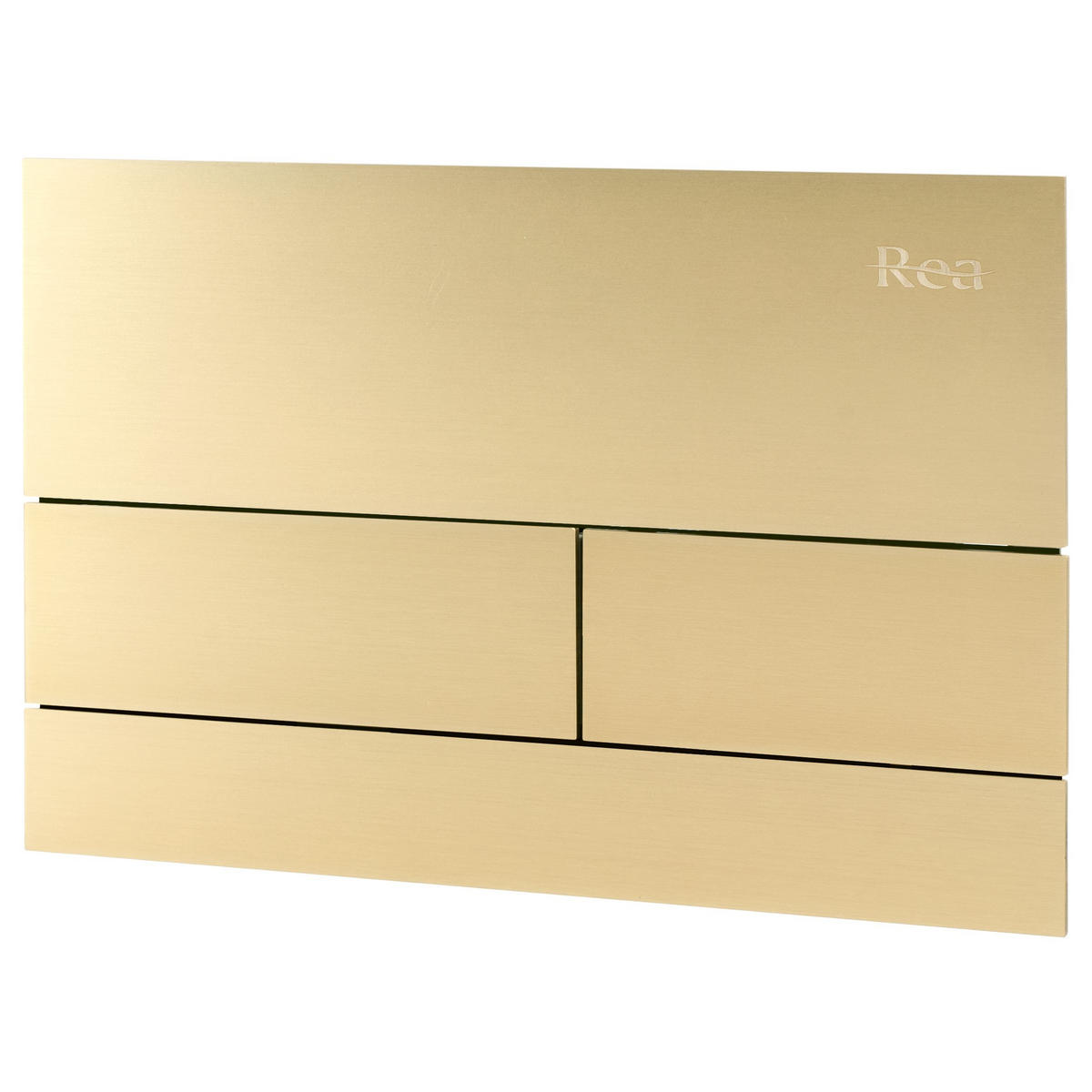 VORWANDELEMENT Für Wc K011a-q Rea T Brush Gold - Goldfarben, Metall (52.5/103.5/103.5cm) - REA