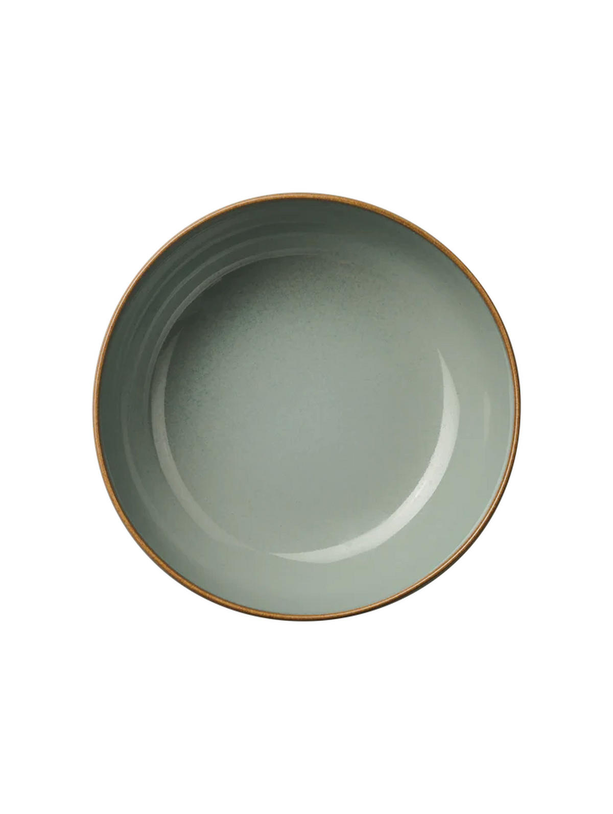 ASA Selection Suppenschalen / Schalen Saisons Eucalyptus ø 15 cm / 350 ml - 4 Stück - Grün, Keramik
