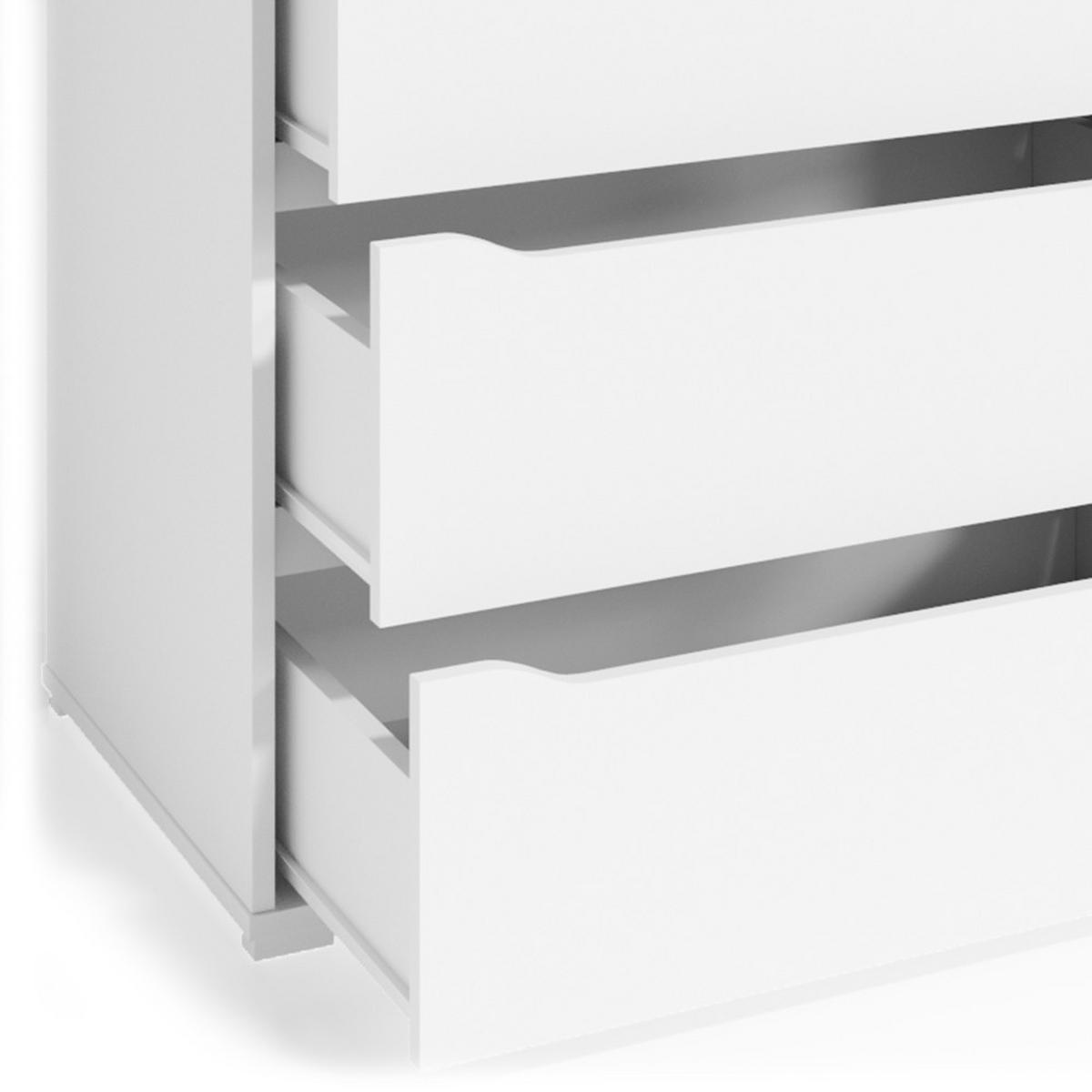 KREDENC Ruben Bílá - bílá, kompozitní dřevo (48/101.6/80cm) - Vicco