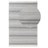 OUTDOOR-TEPPICH Siena handgewebt 80/150 cm - Grau, Kunststoff (80/150cm) - benuta Nest