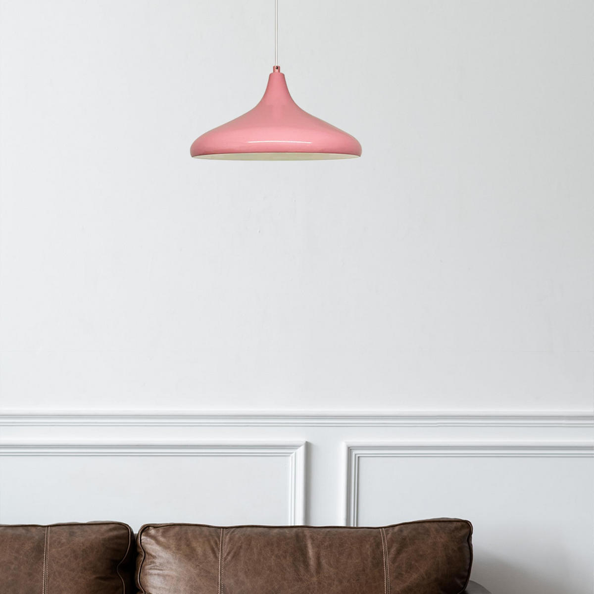PENDELLEUCHTE Esstisch Champion 35/20 cm - Pink, Metall (35/20cm) - Bamyum