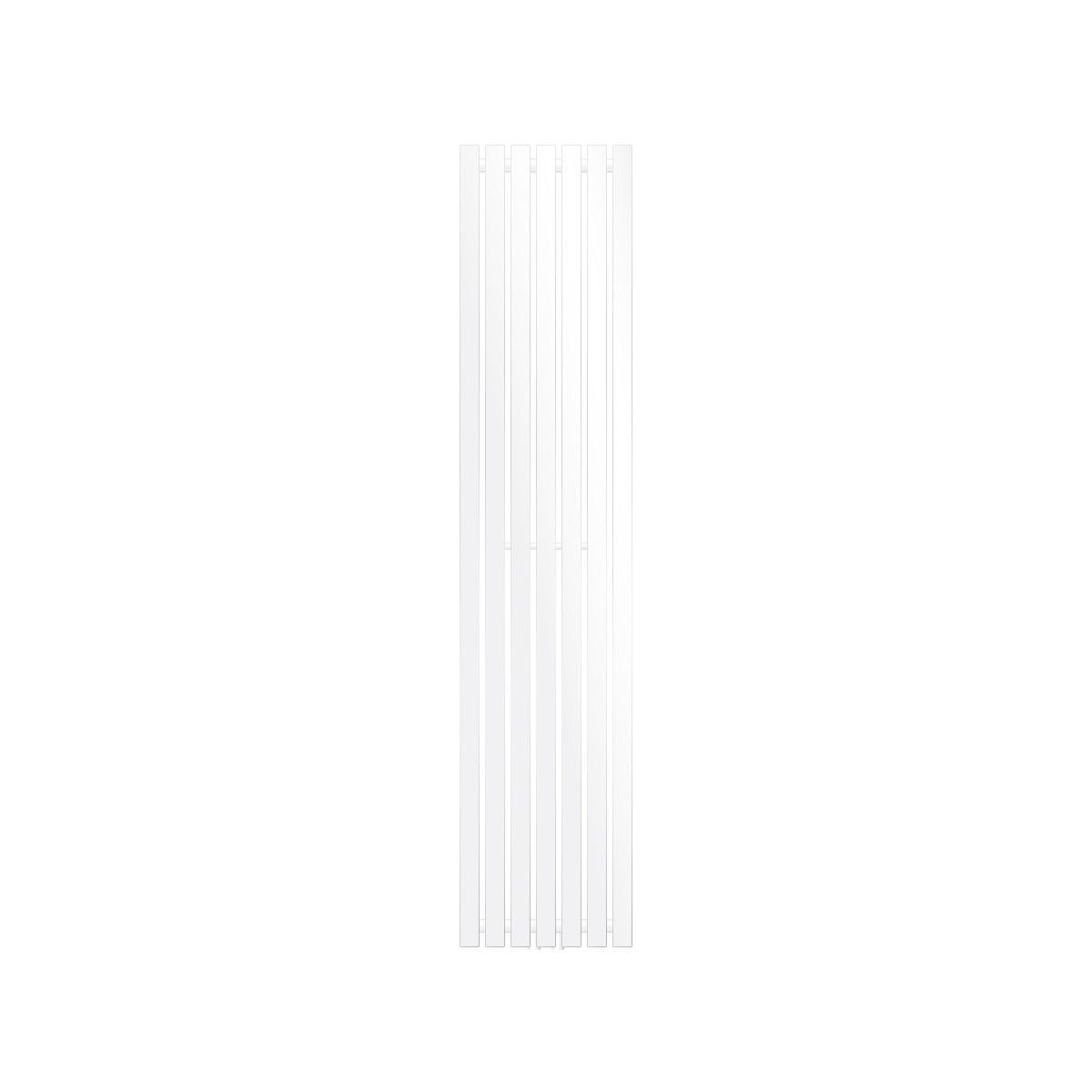 BADHEIZKÖRPER Stella 370x1800 mm Weiß mit Mittelanschluss - Weiß, Metall (37/180/5cm) - LuxeBath