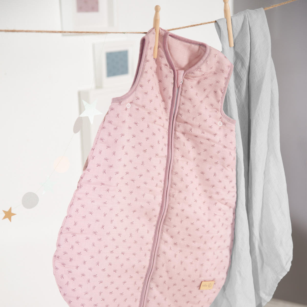BABYSCHLAFSACK Lil Planet 70 cm rosa - Altrosa, Textil (45/70cm) - Roba