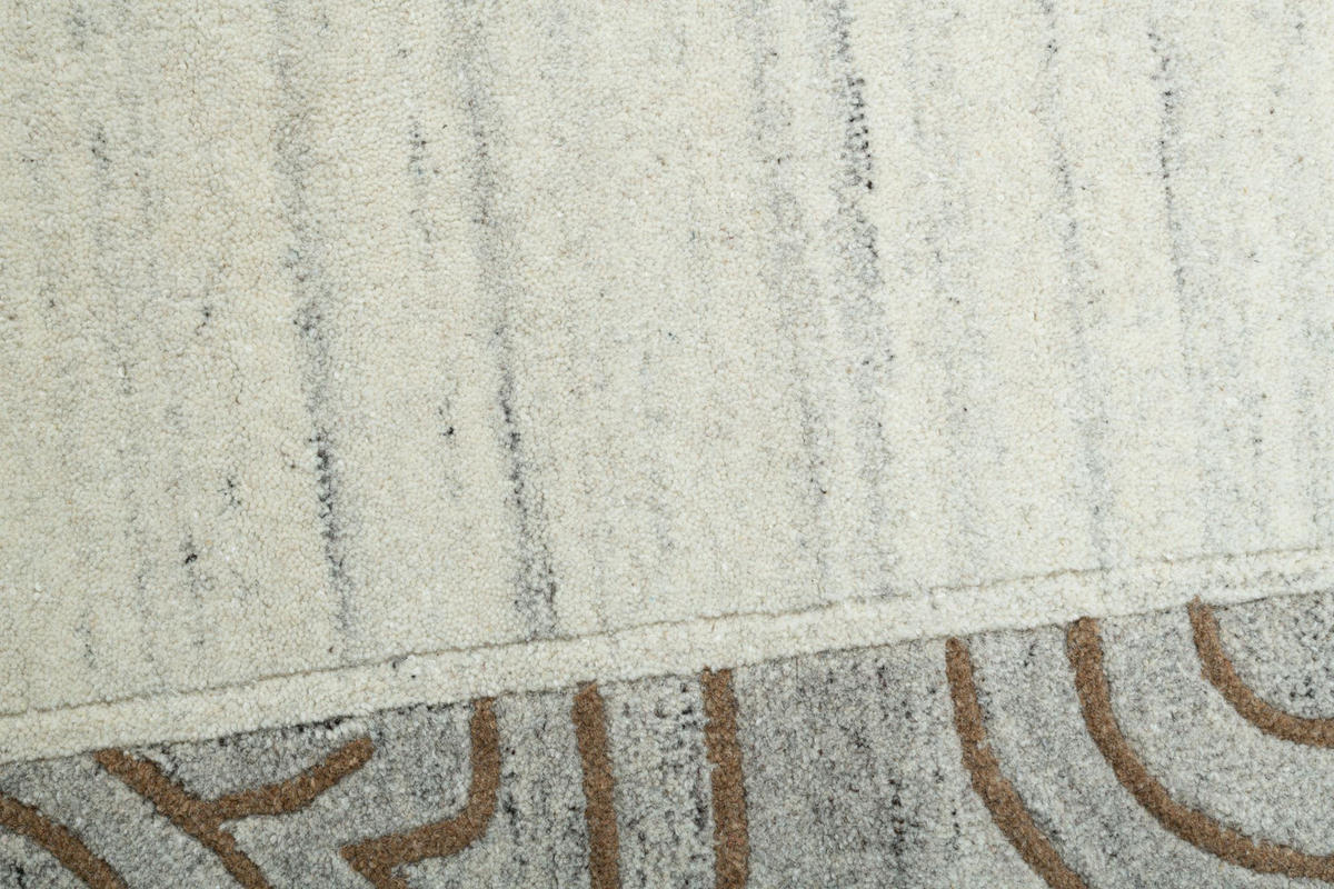 TUFTTEPPICH Royal Natur 250x350 cm - Grau, Textil (250/350cm) - THEKO