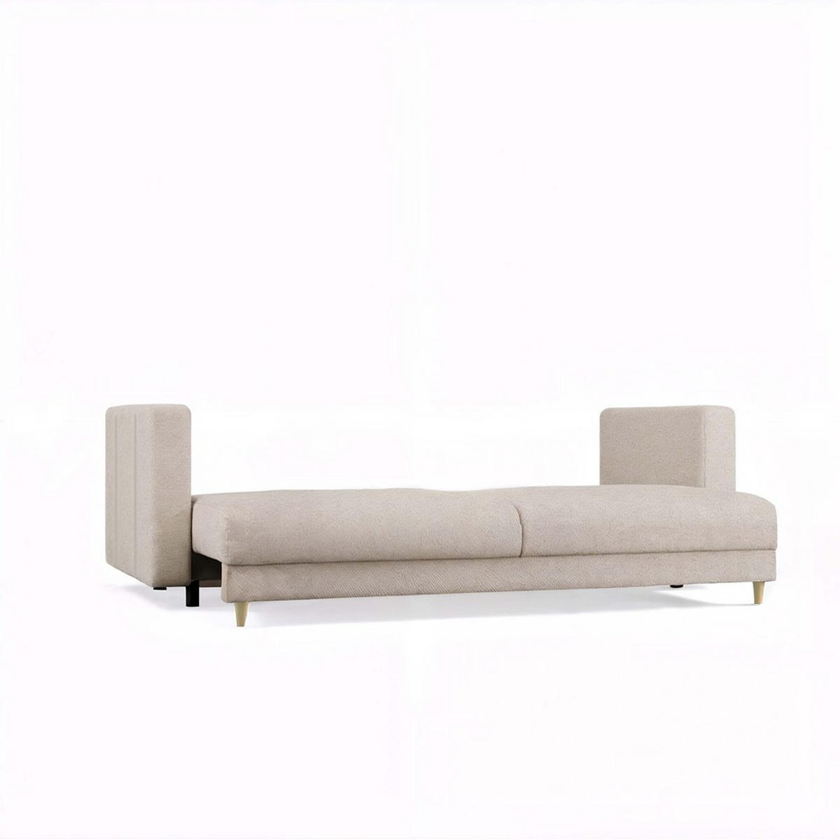 CANAPEÁ Bej 221/90/98 - bej, compozit lemnos (221/90/98cm) - RAUMHIRSCH FURNITURE