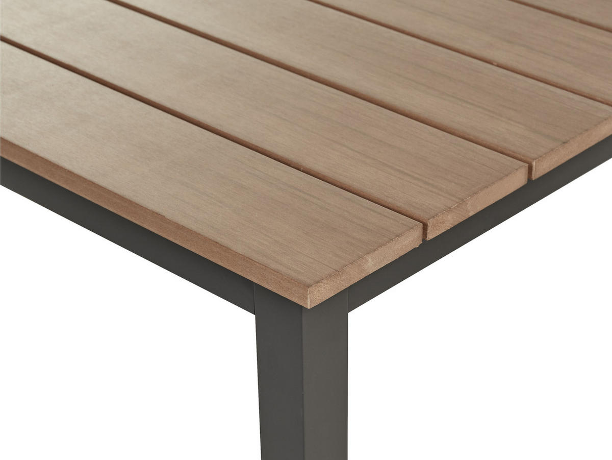 LOUNGE SET 5-Sitzer schwarz Auflagen Beige mit zusätzlichen Bezügen grau Messina - Beige/Schwarz, Metall - Beliani