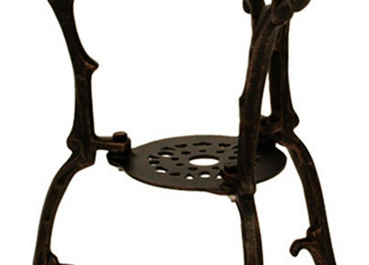 BISTROSET Boulder - Jugendstil - 3-teilig, Aluguss antik bronze - Braun, Metall - TPFGarden