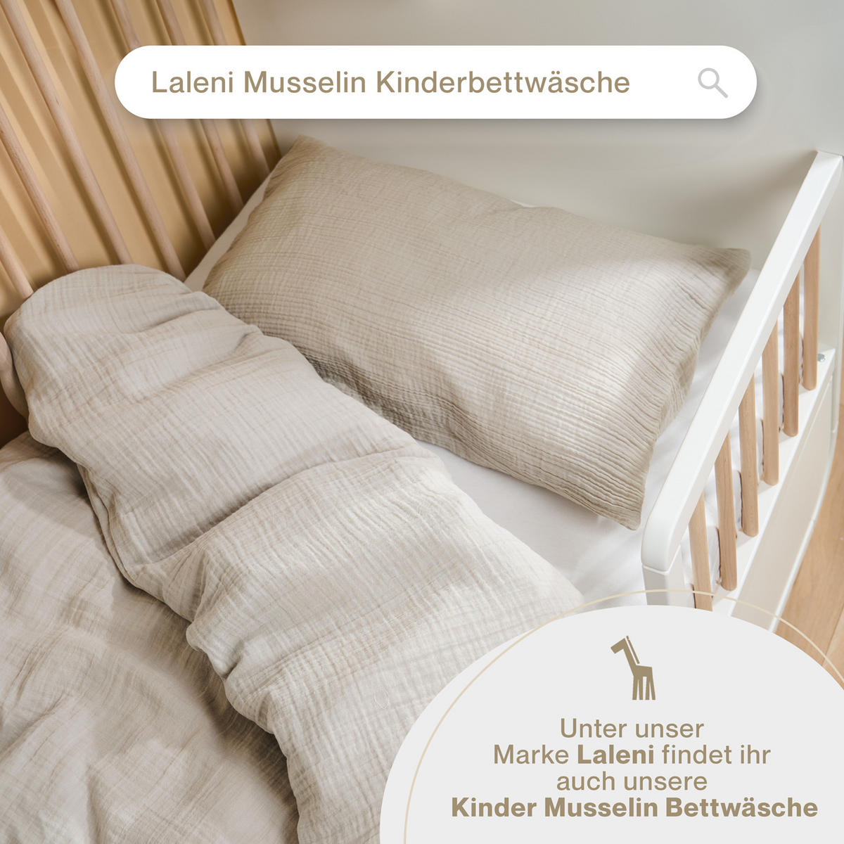BETTWÄSCHE Musselin, 100% Baumwolle, 155/220 cm & 40/80 cm, Grau - Grau, Textil (155/220cm) - Blumtal