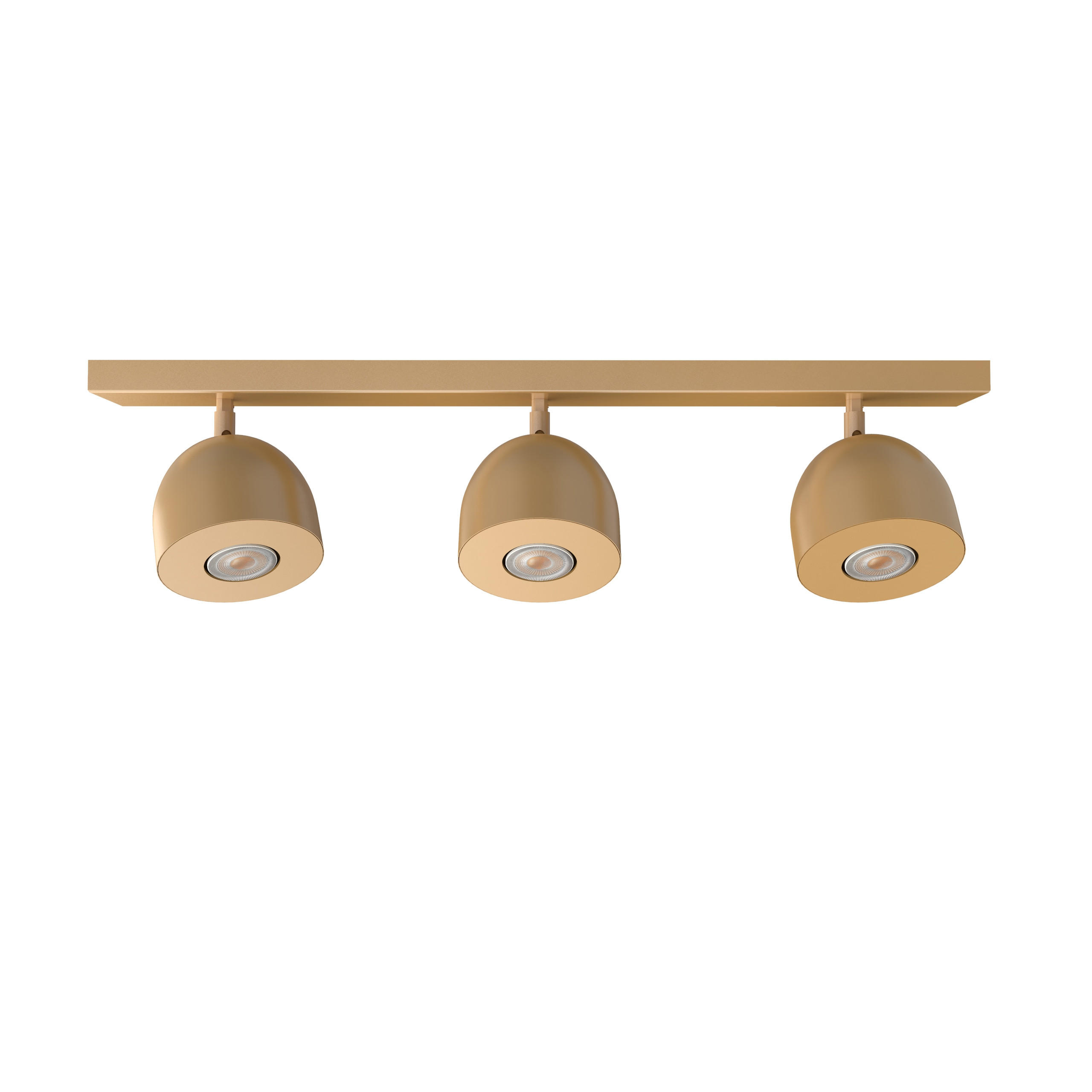 DECKENLEUCHTE Campanella X3 - Goldfarben, Metall (6.5/69/18cm) - Lumicom