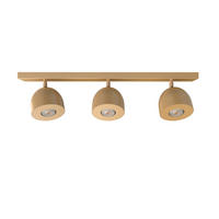 DECKENLEUCHTE Campanella X3 - Goldfarben, Metall (6.5/69/18cm) - Lumicom