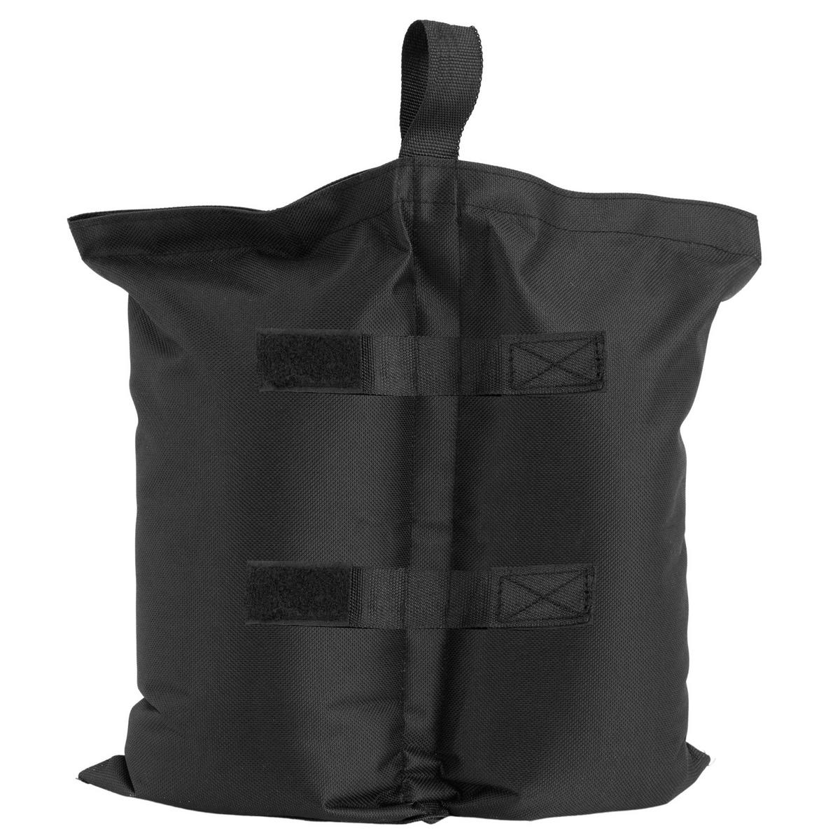 PAVILLON GEWICHTE 4er Set Saborra,vielfach verwendbar,schwarz - Schwarz, Kunststoff (0.5/33/36cm) - tectake