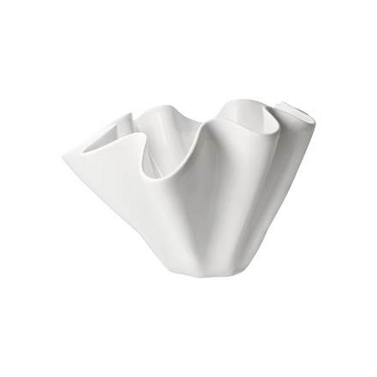 VASE Valentina, Biskuitporzellan, weiß, H 19.5 cm, 14005741 - Weiß, Keramik (19.5cm) - Goebel