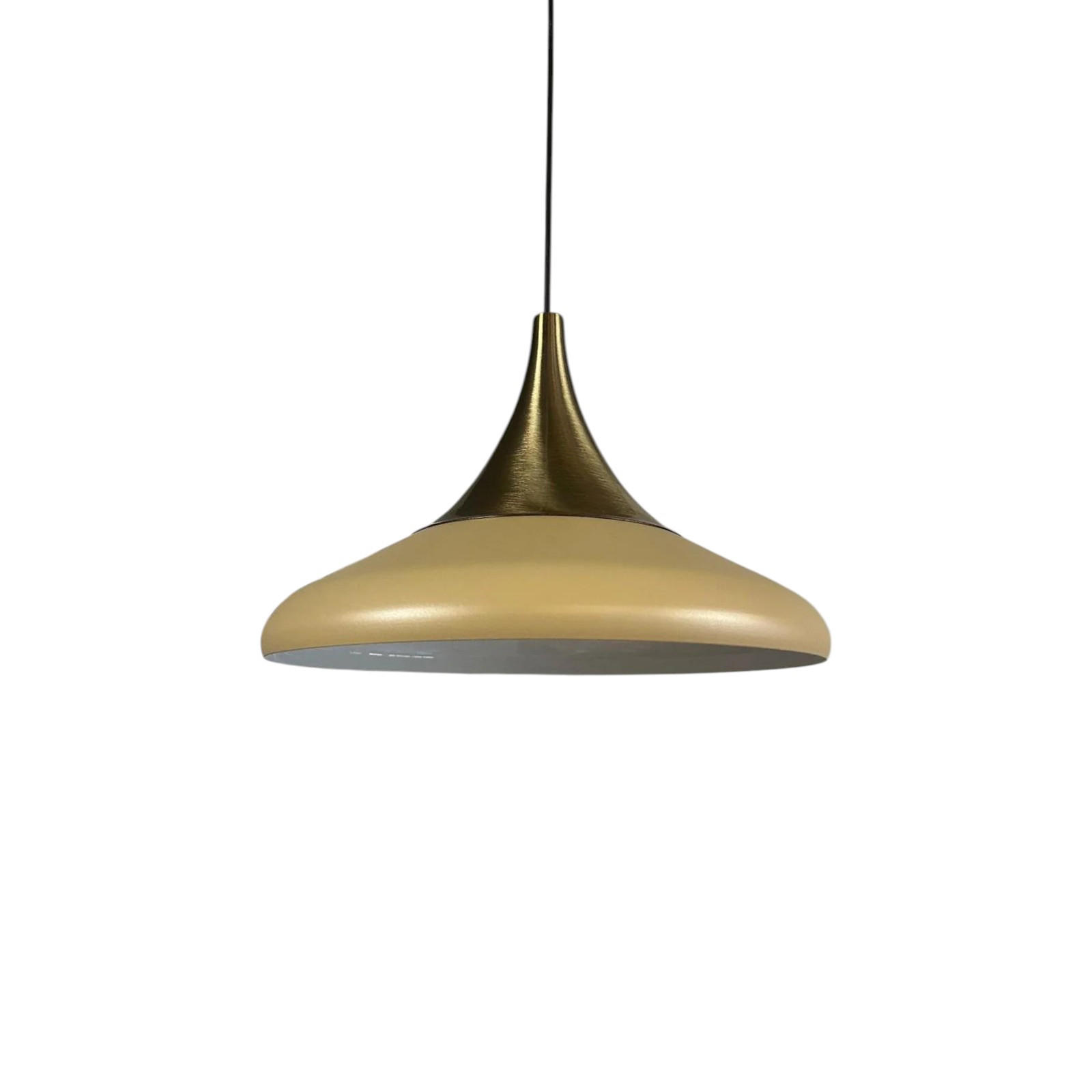 PENDELLEUCHTE Paladin - Beige, Metall (35/35/28cm) - Bamyum