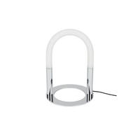 TISCHLAMPE Arch Chrom - Silberfarben, Metall (25/25/36.4cm) - Zuiver