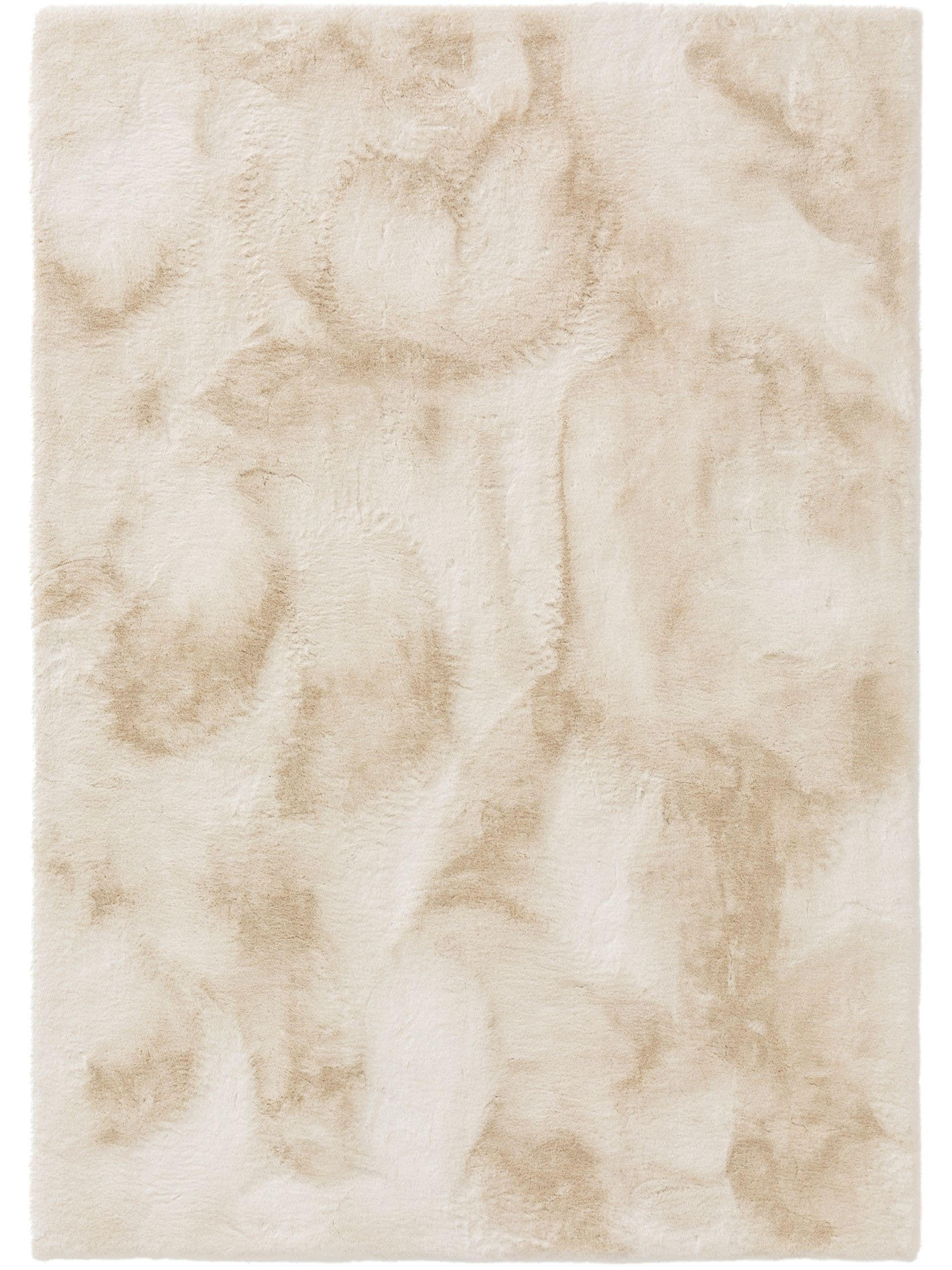 KUNSTFELL-TEPPICH Dave Cream 200x300 cm - Creme, Textil (200/300cm) - benuta Nest