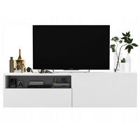 TV-SCHRANK Enjoy Weiß matt Schublade 120 cm - Weiß, Holzwerkstoff (120/30/35cm) - Meble Lindner
