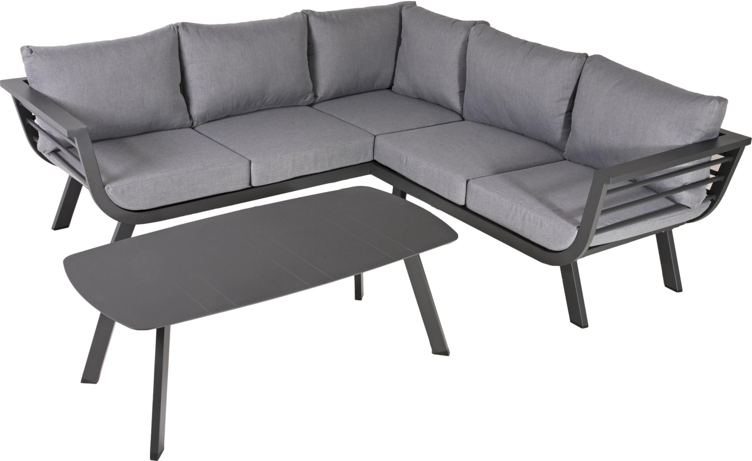 Deluke Gartenloungeset Grau
