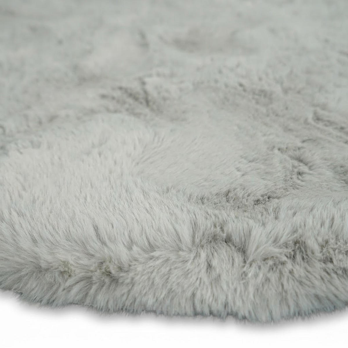 FELLTEPPICH CLOUD SUPER SOFT 200/200 cm Hellgrau - Hellgrau, Textil (200/200cm) - Consilio Concept