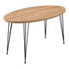 COUCHTISCH Skævinge 90/50/43 - Braun, Metall (50/90/43cm) - [en.casa]