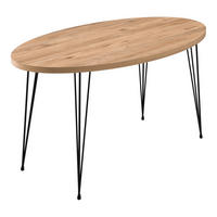 COUCHTISCH Skævinge 90/50/43 - Braun, Metall (50/90/43cm) - [en.casa]
