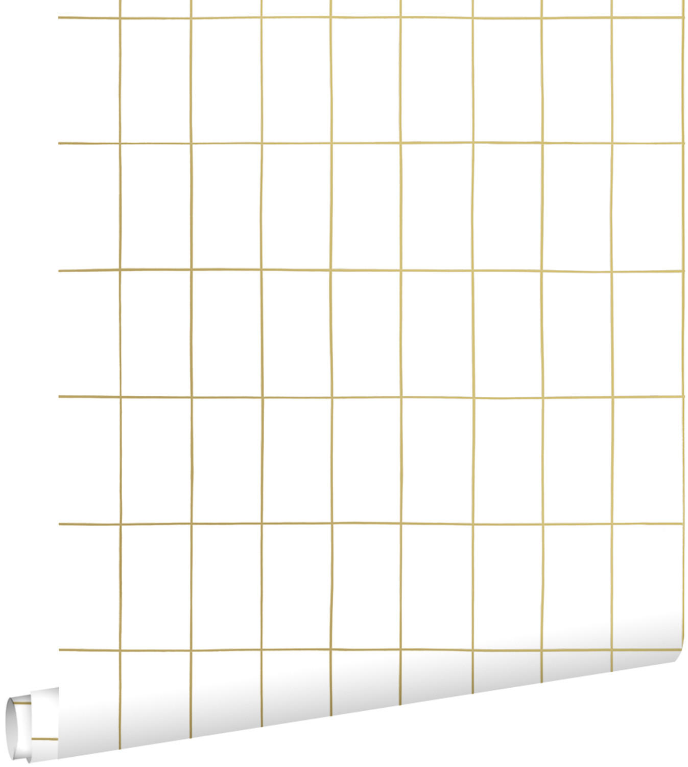 TAPETE kleine Fliesen 53 cm x 10.05 m - Weiß, Papier (53/1000cm) - ESTAhome