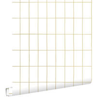 TAPETE kleine Fliesen 53 cm x 10.05 m - Weiß, Papier (53/1000cm) - ESTAhome