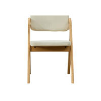 KLAPPSTUHL 2er-Set, Beige, Massivholz Buche, gepolstert - Beige, Holz (46/78/52cm)