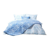 TAGESDECKE Toile-De-Jouy 200/200 cm - Blau, Textil (200/200cm) - Homescapes