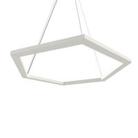 LED-HÄNGELEUCHTE - Weiß, Metall (1.6/100/60cm) - Lumicom