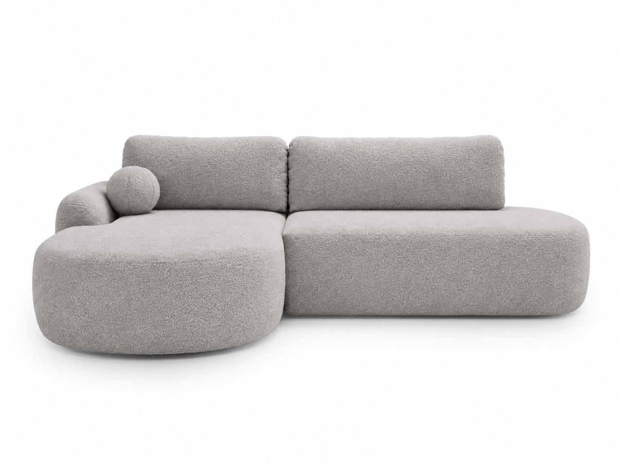 Graingold Ecksofa Grau 271x177 cm