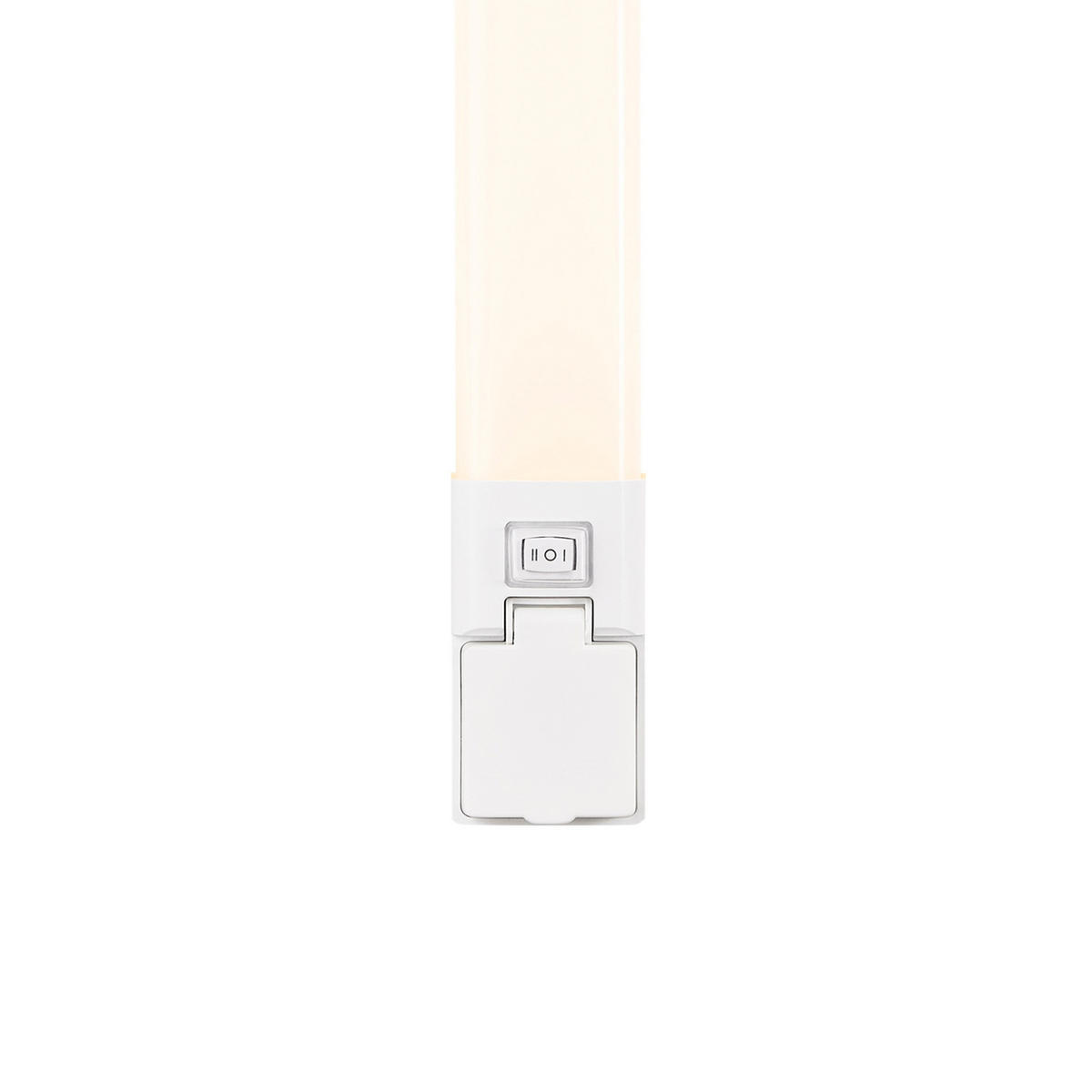 WANDLEUCHTE Sjaver - Weiß - 66.5/5.7/7.5 cm - Weiß, Kunststoff (67/7.5/66.5cm) - Nordlux