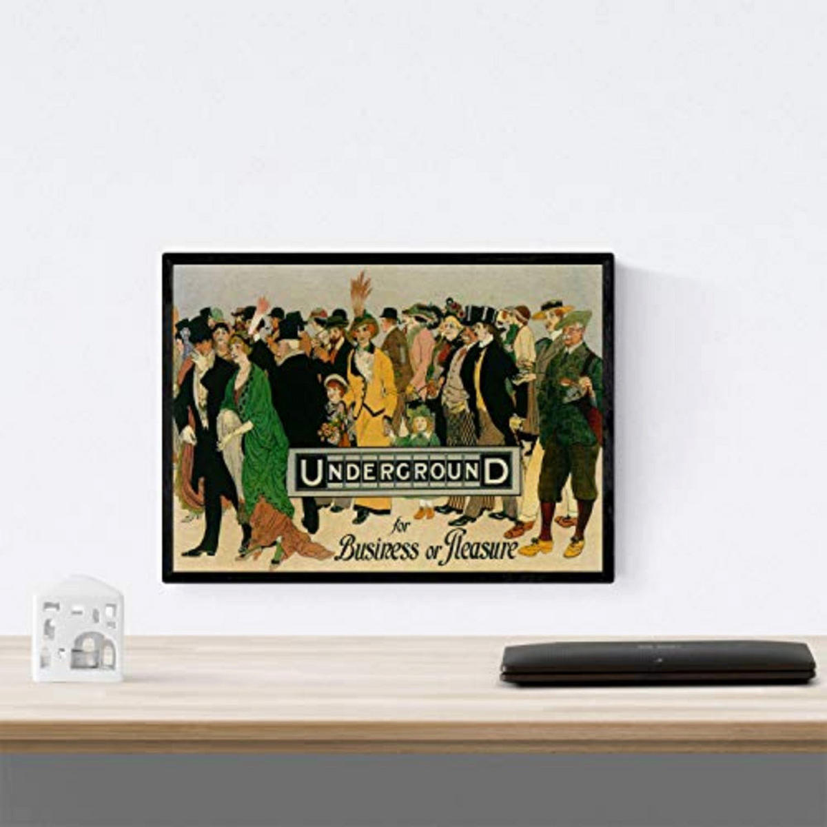 POSTER Europa London Underground 1913 A4 Rahmenlos - Klar, Papier (29.7/5/21cm) - Nacnic