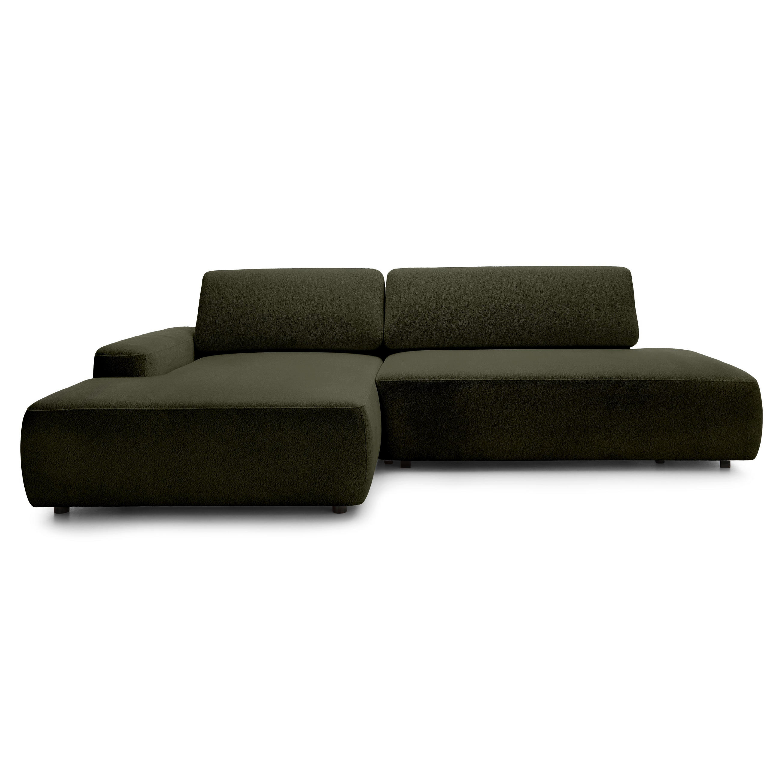 Pillovely Ecksofa Mehrfarbig 276x82x164 cm