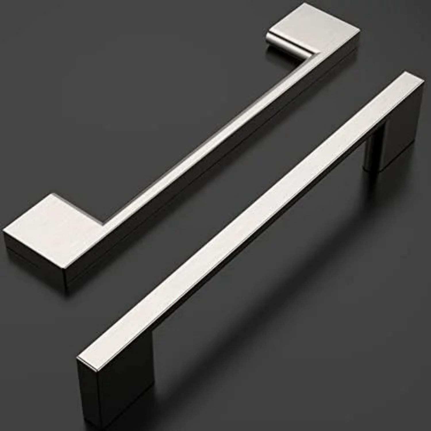 MÖBELGRIFF Silber 10er-Set 128 mm Edelstahl - Silberfarben, Metall (8.5/2.7/15.5cm)