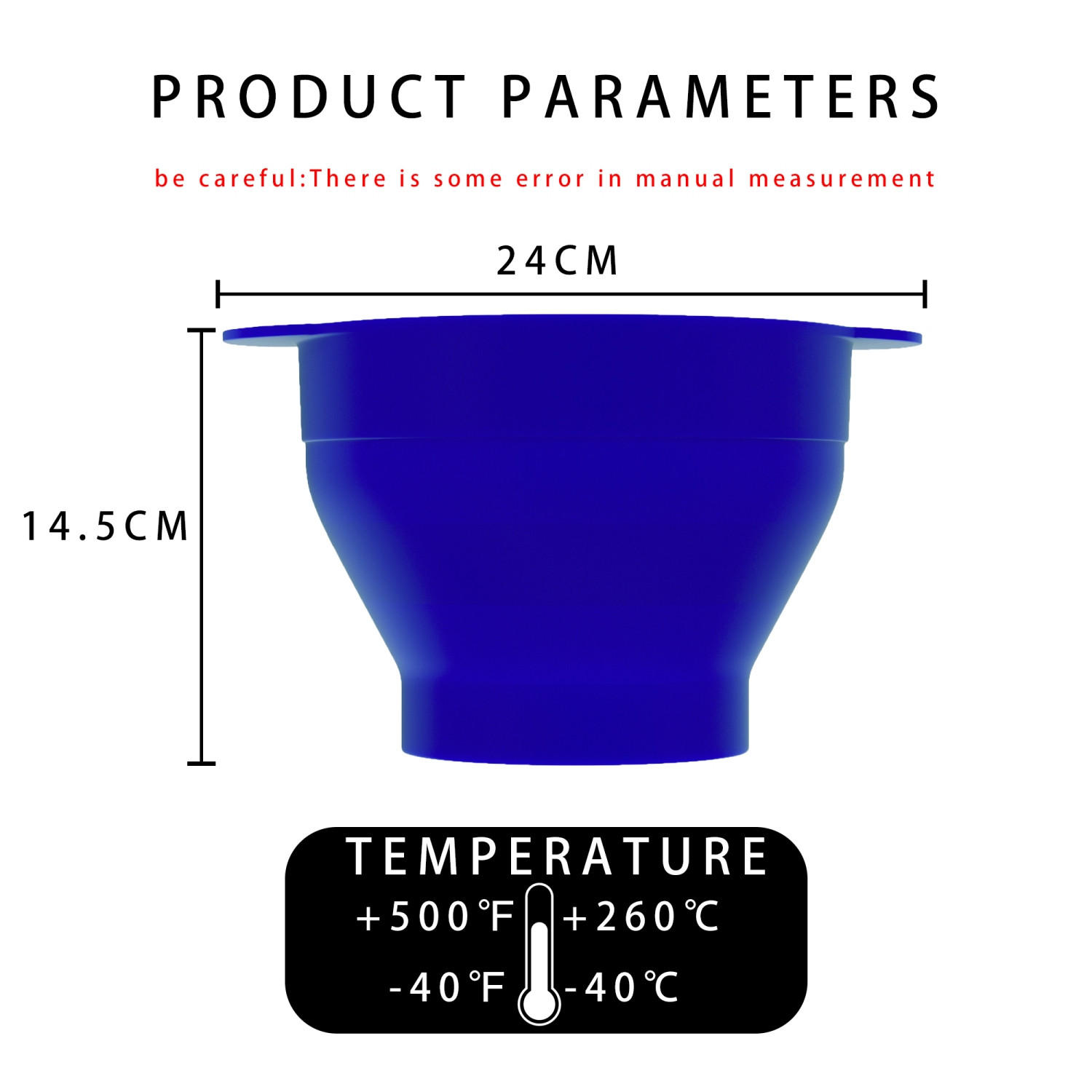 POPCORN MAKER - Blau, Kunststoff (20/6/24cm) - Intirilife