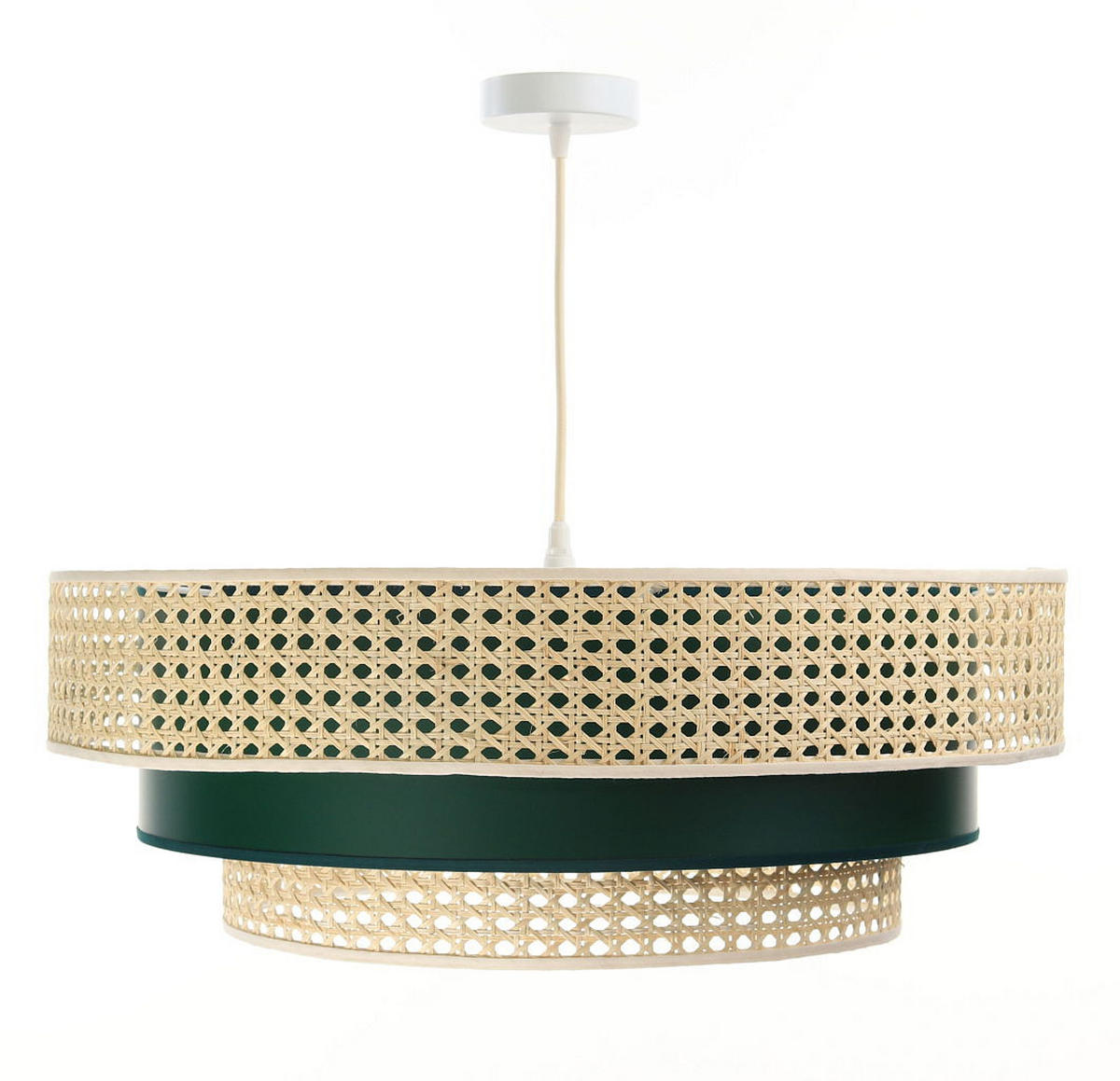 HÄNGELEUCHTE Beige 60/20 cm - Beige, Kunststoff (60/1.55/20cm) - ONZENO