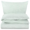 BETTWÄSCHE 135x200 Renforce Bettbezug Baumwolle Melange Grün - Grün, Textil (135/200cm) - Carpe Sonno