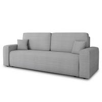 SCHLAFSOFA Spark - Schwarz/Grau, Holz/Kunststoff (236/90/95cm) - Sofnet