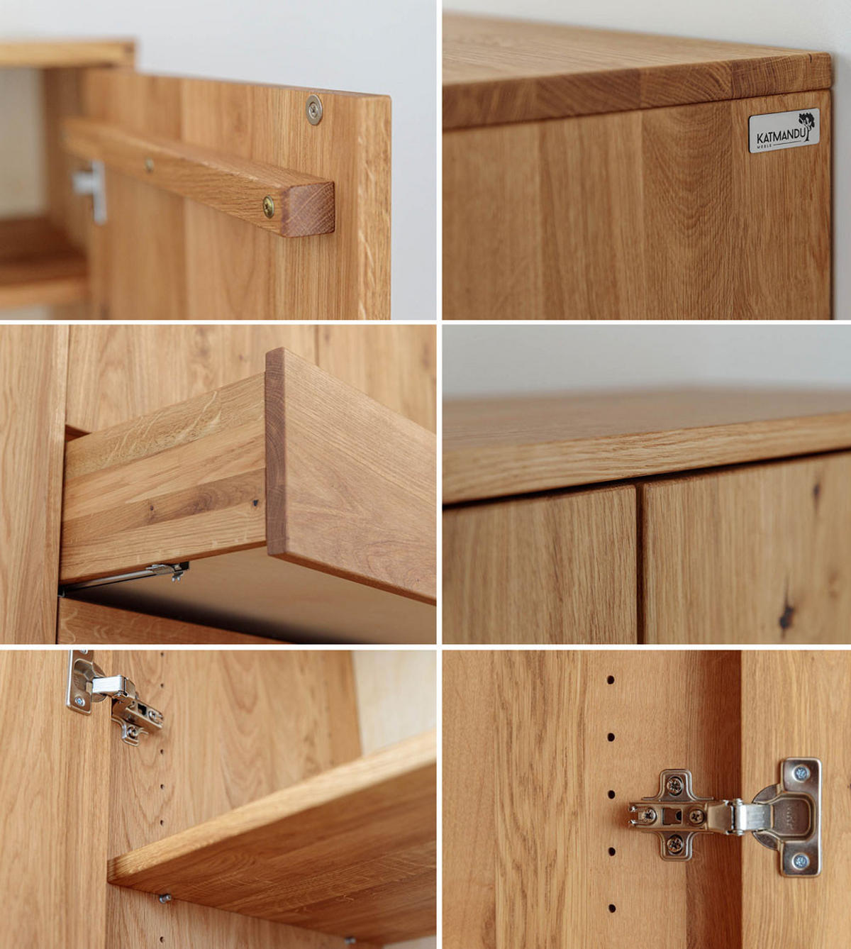 KLEIDERSCHRANK Simona Eiche Natur 90 / 40 / 145cm - Eichefarben/Braun, Holz (90/145/40cm) - Feldmann-Wohnen