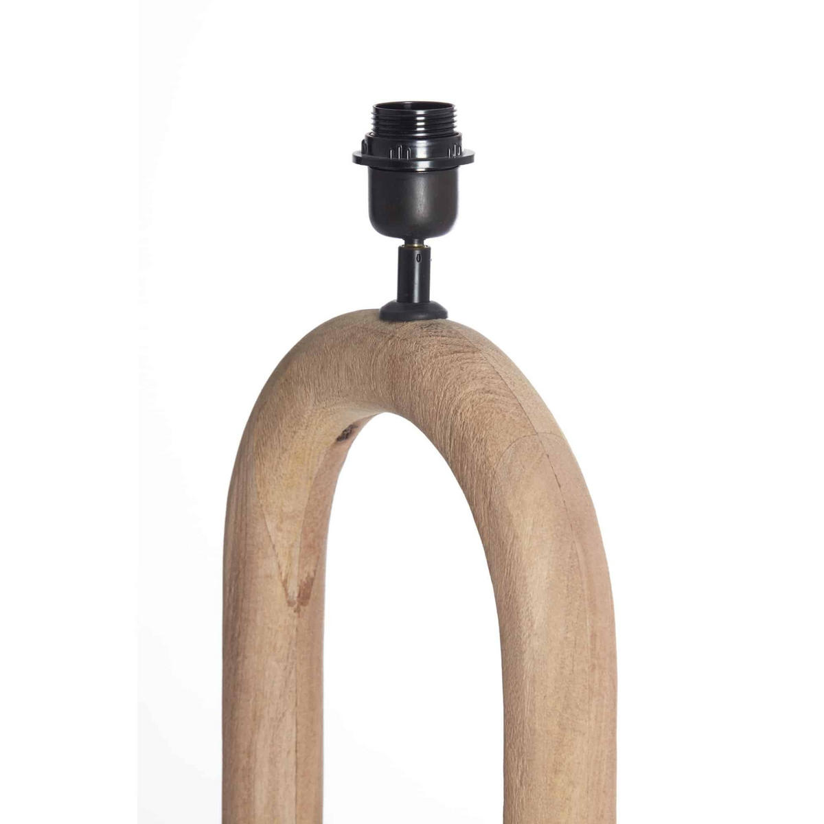 LAMPENFUSS Paceco Braun 30/12/59 cm - Braun, Holz (30/12/59cm) - Light & Living