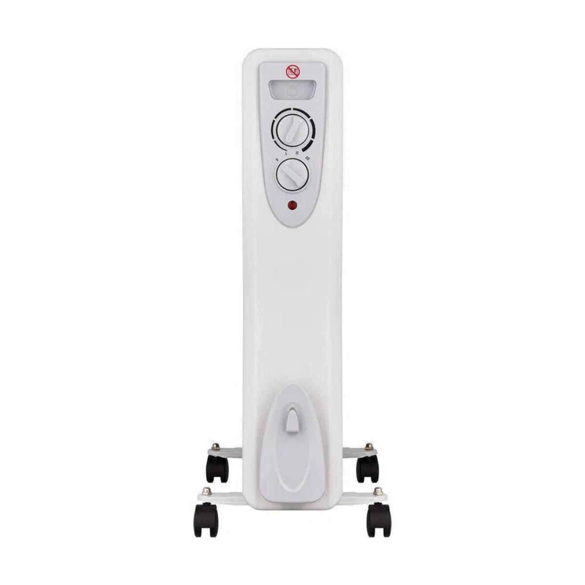 KONVEKTOR Elektroheizung 700–2000 W Programmierbar Weiß - Weiß, Kunststoff/Metall (68/44/19cm) - JUNG