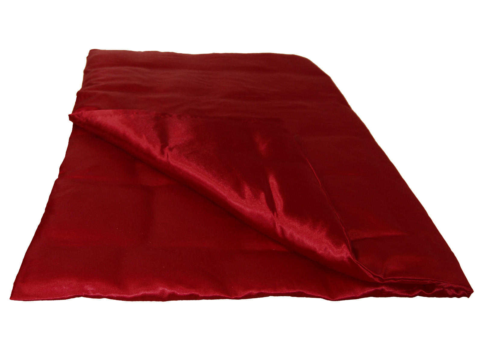 BETTBEZUG Glanz Satin karmin-rot 135/200 cm - Rot, Textil (135/200cm) - beties Heimtextil