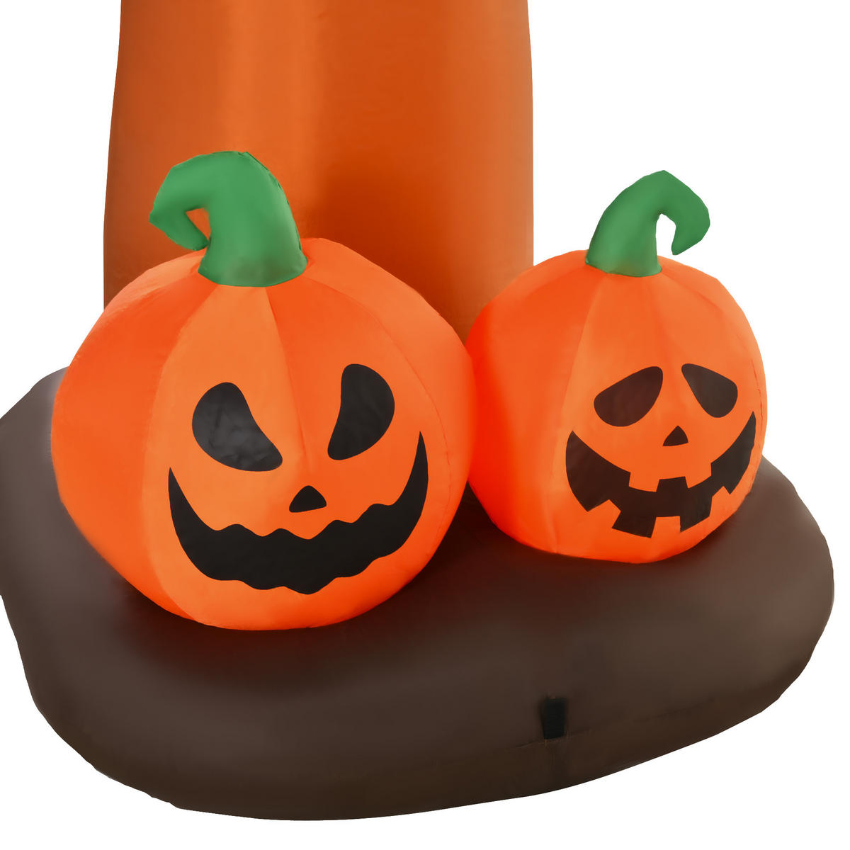 HALLOWEEN AUFBLASBARER BAUM, Braun, Polyester - Braun, Kunststoff (107/274/156cm) - HOMCOM