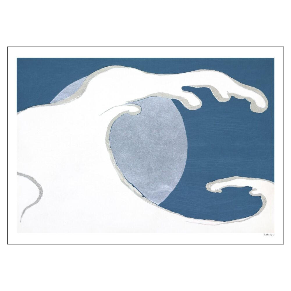 Poster&Frame Poster Blau 70x100x0.1 cm
