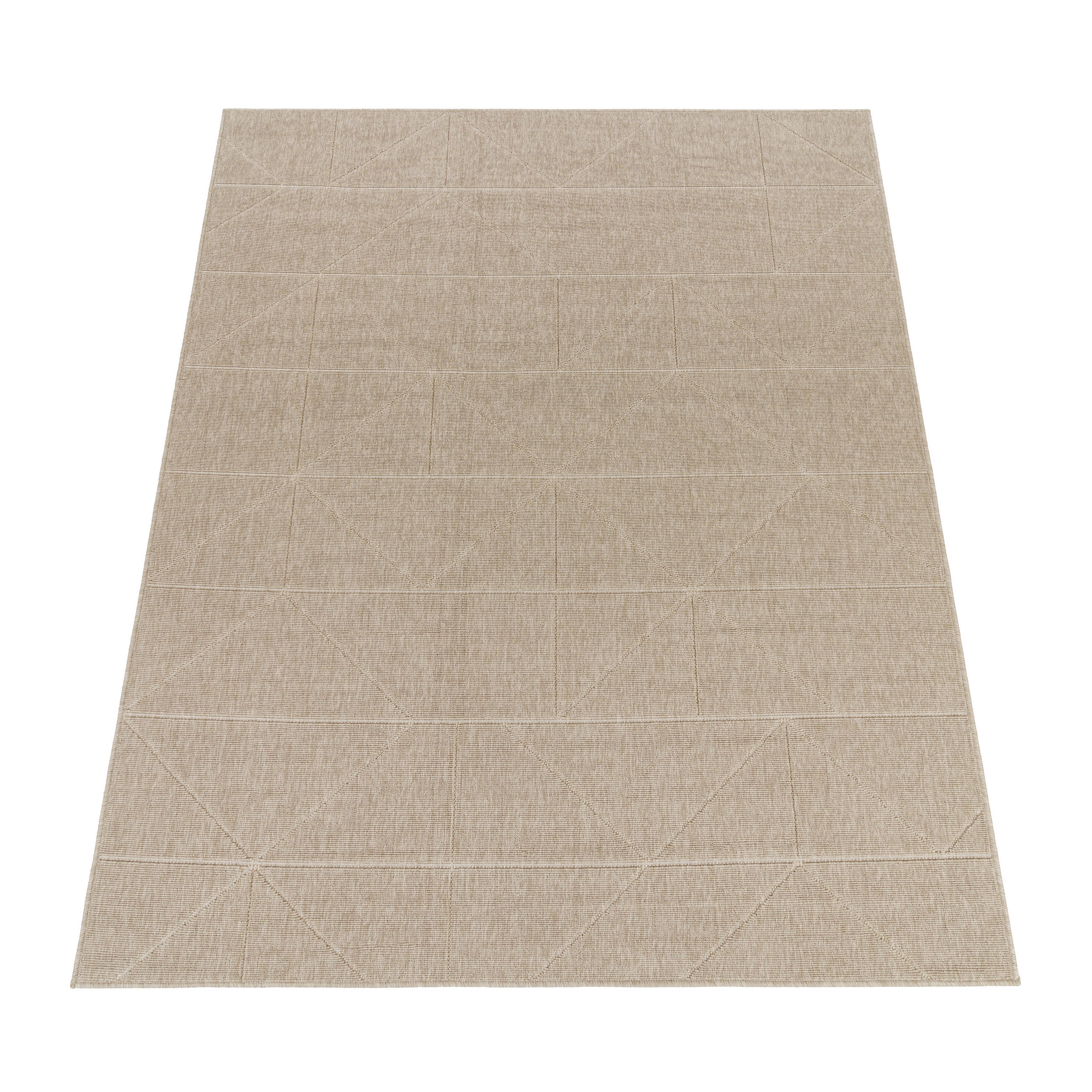 OUTDOORTEPPICH 160/230 cm Brugge 226 - Beige, Textil (160/230cm) - Paco Home