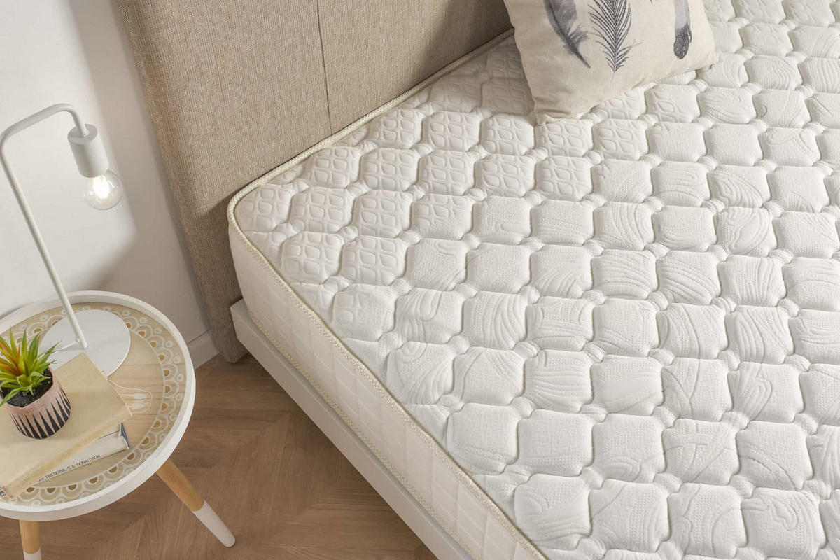 MATRATZE Olympus, 30cm, 80x190cm - Weiß, Textil (80/190cm) - Moonia