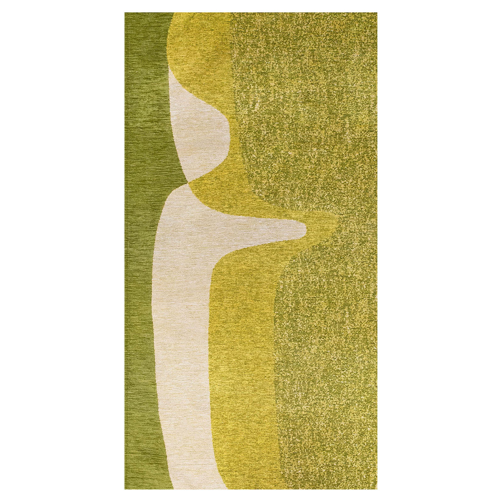 TEPPICH Poum Poum Grass 80/150 cm - Grün, Textil (80/150cm) - Lola&Moi