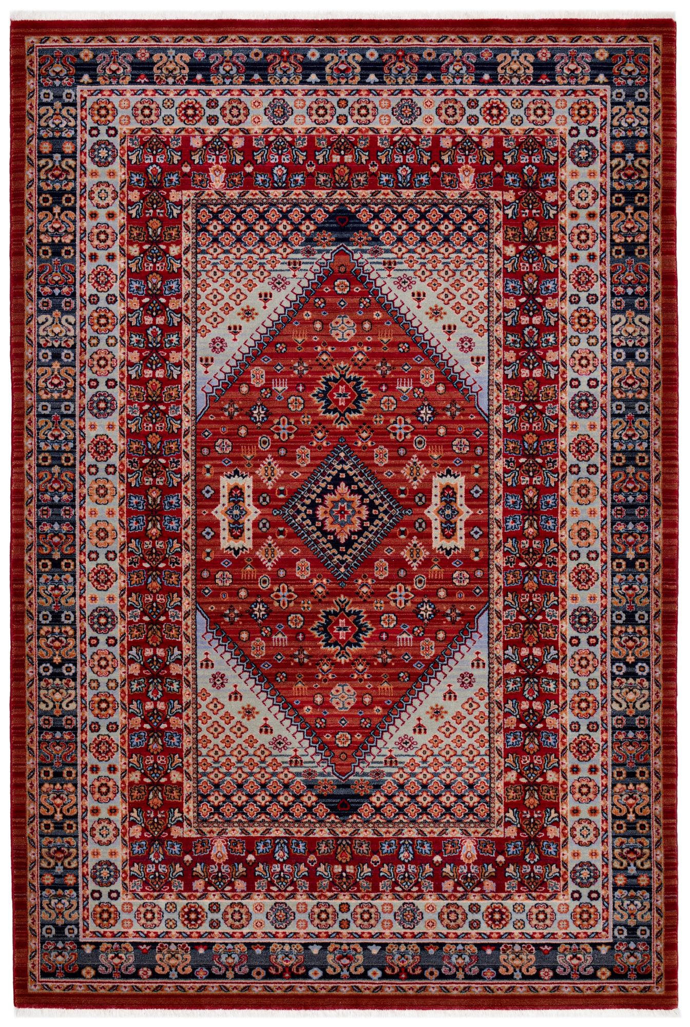 ORIENTTEPPICH Saharna 300x380 cm - Rot, Textil (300/380cm) - THEKO