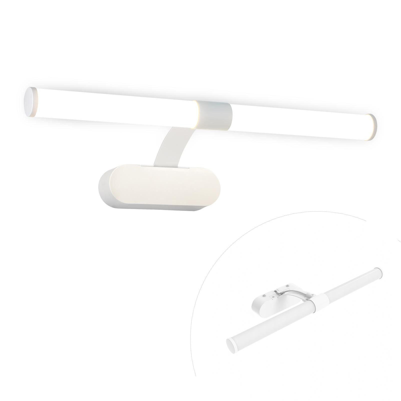 SPIEGELLEUCHTE Halle 60/9.6/16.8 cm - Weiß, Metall (60/9.6/16.8cm) - Nettlife
